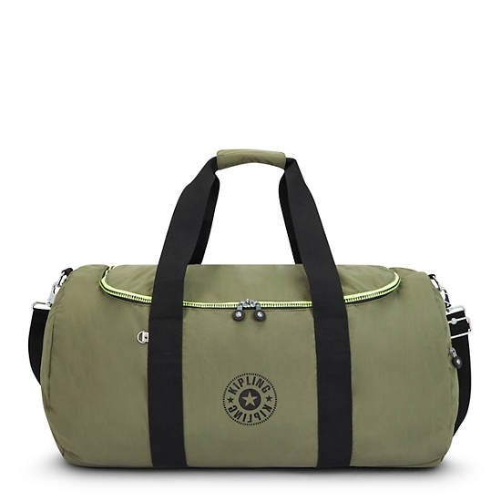 Kipling Argus Medium Duffelväska Olivgröna | SE 1520SG